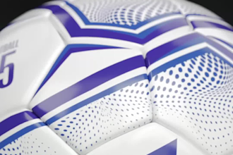 realistic 3d football animation 3d soccer ball design and sports intro video