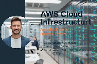 build secure AWS cloud infrastructure and devops pipelines