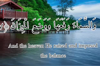 create aesthetic islamic videos with quran recitation