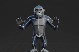 make a custom gorilla tag fan game player model