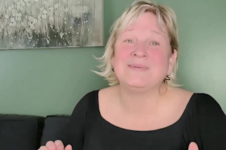 german middle aged ugc ads senior female spokesperson videos product review