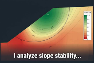 perform slope stability analysis and geotechnical slope assessment