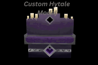 create custom hytale blockbench models