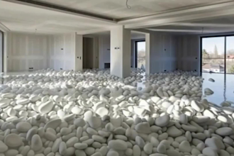 do ai transformation epoxy floor time lapse video