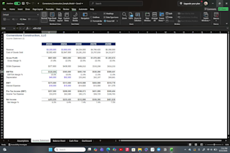 build automated financial models and reports in excel