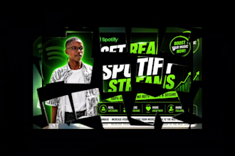 increase spotify followers, monthly listeners genuine streams