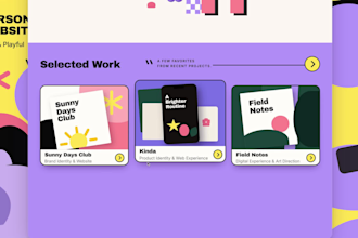 build a responsive personal portfolio website
