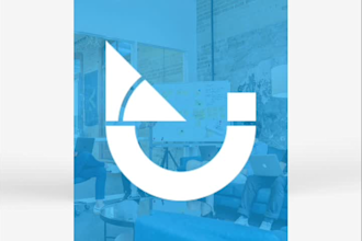 create a minimalist, modern, clean logo for website and brand