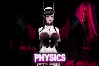 design and rig quality nsfw vtuber live 2d model vtuber model commmission model