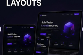 build a modern ai startup landing page