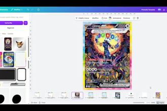 draw pokemon trainer card, pokemon tcg, pokemon playmat, fakemon, pokemon comic