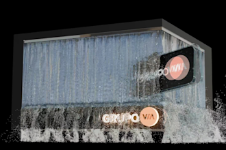 create a cgi naked eye dooh billboard video for your brand