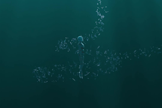 create a cinematic 3d logo or title reveal animation in blender