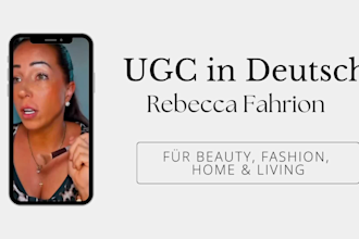 create authentic german ugc videos