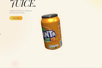 develop a 3d interactive website using threejs and gsap animations