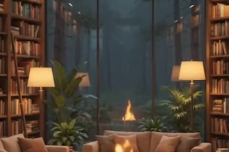 create cozy rain videos for sleep relaxation meditation and ambience