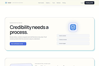 launch your project with a website and discord