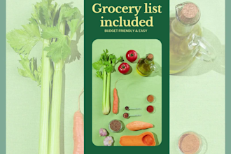 create meal plan pdf