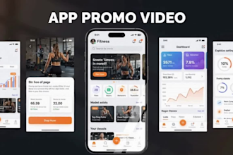 german app promo ai video app explainer video motion graphics social media ads