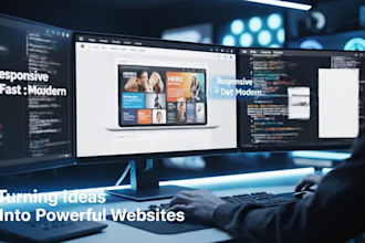 build a modern responsive business website,adsterra,firebase