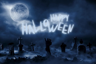 design custom halloween ecard,animated invitation greetings ecard,motion graphic