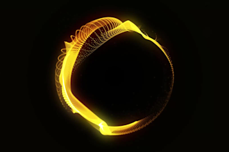 do 4k 3d abstract animation 3d loop animation gif houdini animation 3d graphic