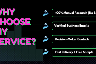 find b2b decision makers and build a verified lead list