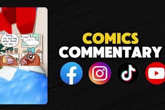 viral comics commentary shorts