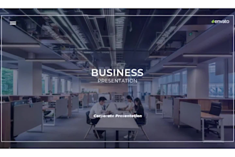 design a professional powerpoint presentation and pitch deck