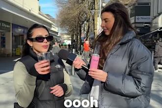 film ugc street interview ads, street interview video, podcast for tiktok