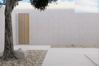 do a luxury modern landscape 3d design