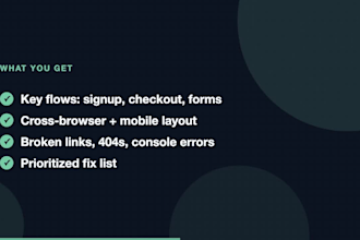 qa audit your website before launch with a go no go verdict in 24 hours
