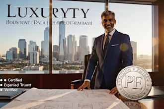 review and stamp engineering plans pe certified houston dallas charlotte miami
