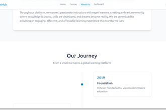 build a modern web app to manage online courses