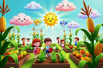 produce bilingual nursery rhymes and kids songs in english and spanish