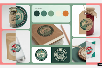 design a vintage brand identity that tells your story