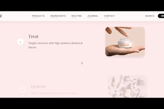 build a premium animated website for your brand