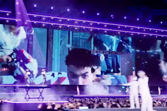 create concert visuals and led wall animations hologram halloween stage show vj