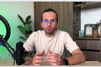 create podcast style ugc social media video ad