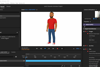 create and rig custom adobe character animator puppet