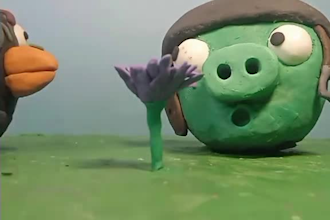 create a professional claymation and stop motion animation, music video