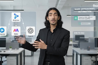 build botpress ai chatbot and make automation workflow