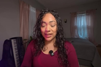 french female spokesperson ugc selfie spokesperson human ugc testimonial video