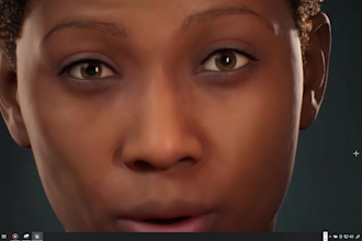 create 3d metahuman character, 3d game art, cloth,  daz 3d, maya, blender