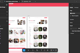 create website design and website mobile view
