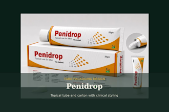 design pharmaceutical and unani medicine packaging and label