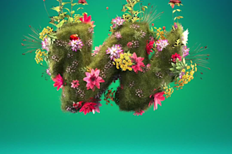 create a cinematic 3d animated logo reveal for your brand