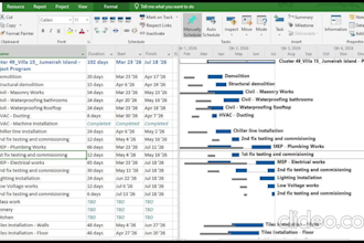 create ms project gantt chart, wbs, tracker, project plan, project libre gantt