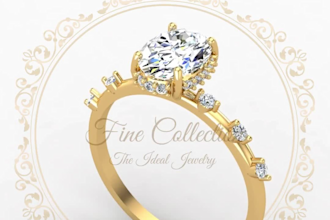 custom 3d ring design  jewelry cad modeling for printing