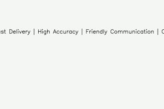 type and format documents accurately